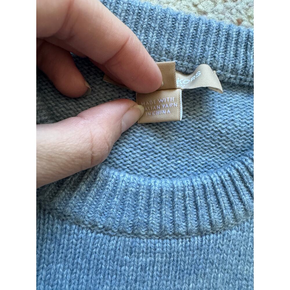 Michael Kors Collection Cashmere Crop Top Sweater - Picture 4 of 5